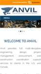 Mobile Screenshot of anvilcorp.com